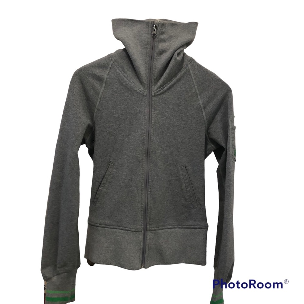 Lululemon Luon Zip Up Bomber Style Jacket SZ 6